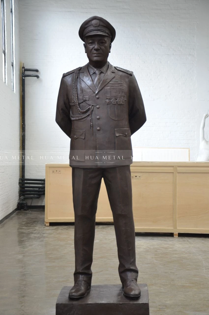 life size bronze sculpture